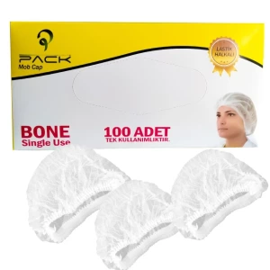 Kutulu BONE Tek Kullanımlık Lastik Halkalı 100 Adet X 10 PAKET