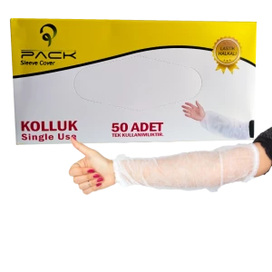 Kutulu KOLLUK Tek Kullanımlık Lastikli 50 Adet X20 PAKET